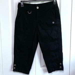 Style & Co Black Capri Pants